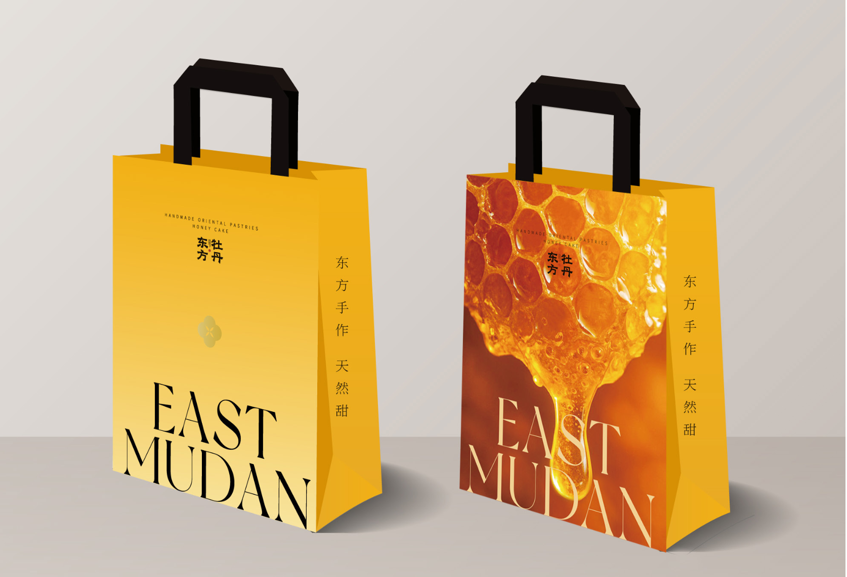 手作蜂蜜蛋糕礼盒 - 东方牡丹产品图